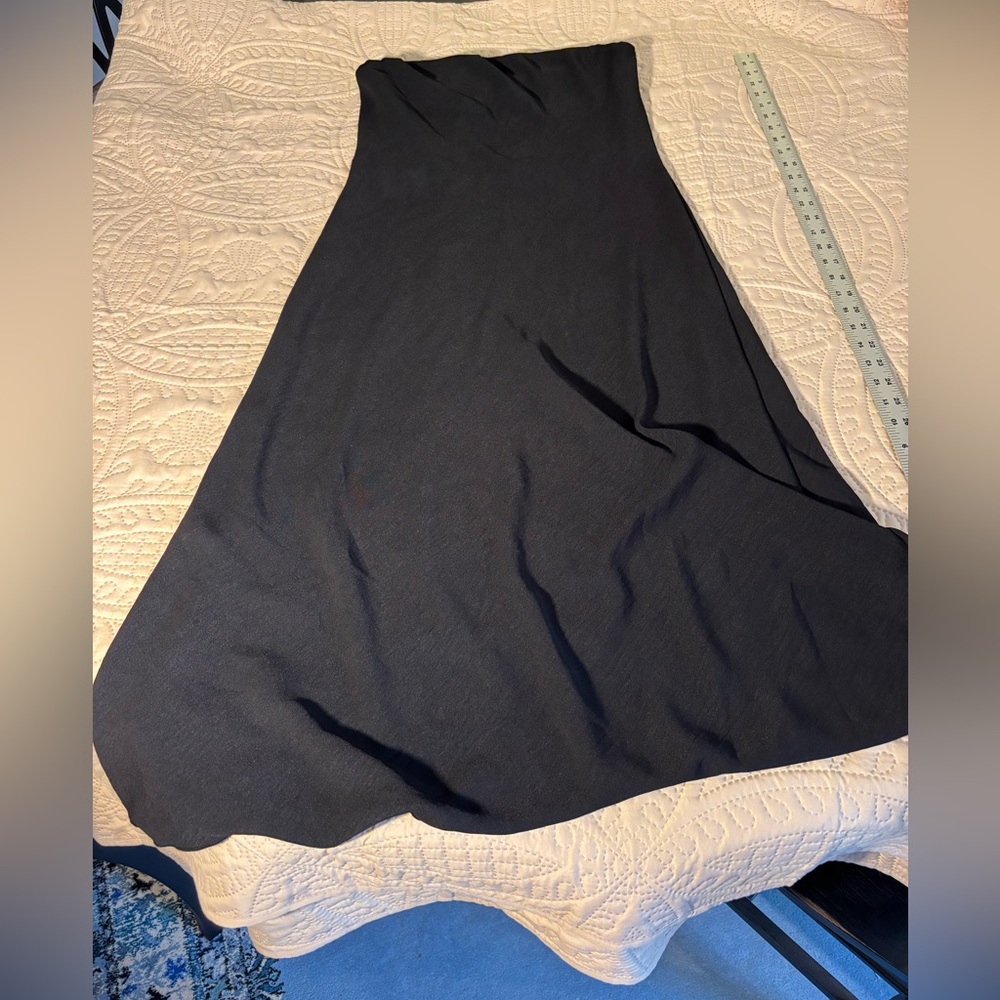 See You Monday Strapless Black Dress tube type dress with lots of stretch